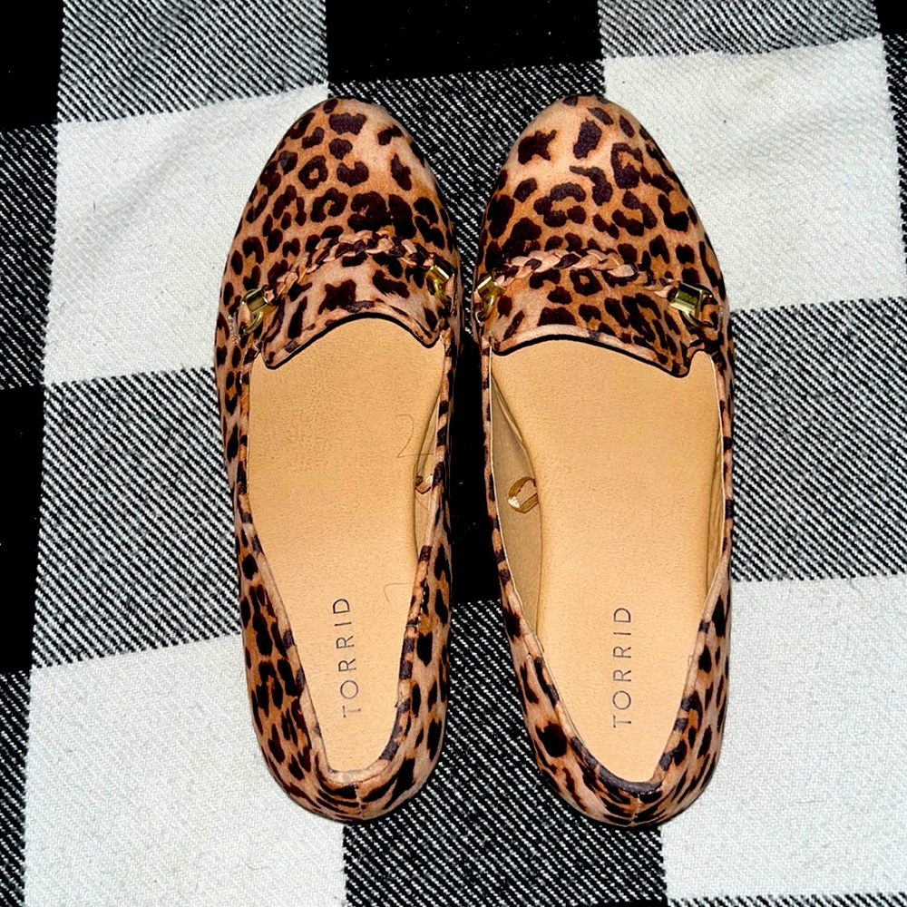Torrid leopard print flats